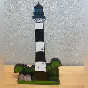 Sheila’s Cape Canaveral Lighthouse. PLH25 1999 Wood Florida Collectable.